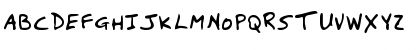 LEHN191 Regular Font Uppercase Preview