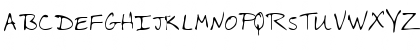 LEHN206 Regular Font Uppercase Preview