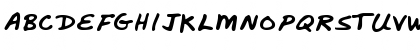 LEHN260 Regular Font Uppercase Preview