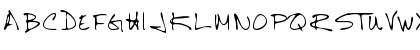 LEHN264 Regular Font Uppercase Preview