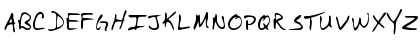LEHN265 Regular Font Uppercase Preview