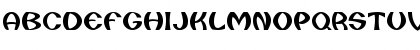 LeighSSK Regular Font Uppercase Preview LeighSSK Regular Font Uppercase Preview