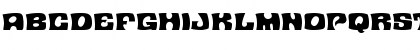 Leonard Regular Font Uppercase Preview
