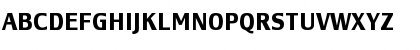 Download LesmoreBoldCondensed Roman Font Uppercase Preview