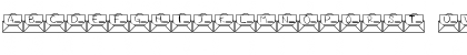 Letter Font Regular Font Uppercase Preview