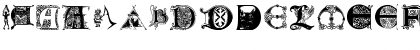LettersBats Regular Font Uppercase Preview