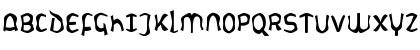 LetunicalWarp Regular Font Uppercase Preview LetunicalWarp Regular Font Uppercase Preview
