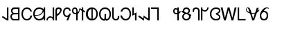 LevantSCapsSSK Regular Font Uppercase Preview