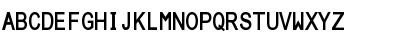 LFBOLD Regular Font Uppercase Preview LFBOLD Regular Font Uppercase Preview