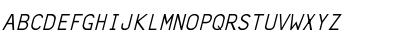 Download Line Printer Italic Font