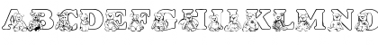Download LMS TyBears Regular Font Uppercase Preview