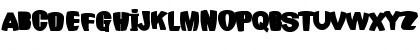 Download Carajillo de Anҳ Regular Font Uppercase Preview