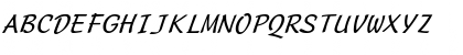 Download ManuscriptWide Italic Font