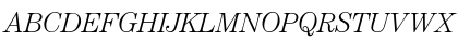 Download ModernCenturyLight RegularItalic Font