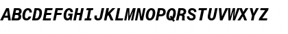 Download Monospac821 BT Bold Italic Font