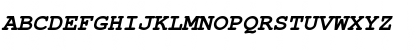 Download NimbusMonLEE Bold Italic Font