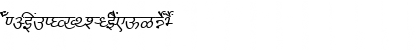 Download AkrutiDevBhaskar NormalItalic Font