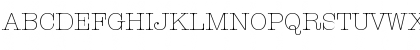 Download AmericanTypewriter LightA Font