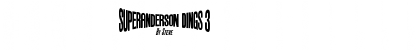 Download Anderson Dings 3 Regular Font