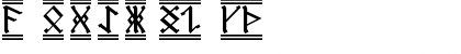 Download AngloSaxon Runes-2 Regular Font