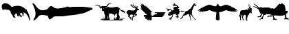 Download AnimaliSilhouetti Regular Font