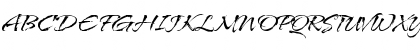 Download AridITC Regular Font Uppercase Preview