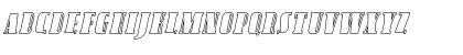 Download Avondale SC Outline Italic Font Uppercase Preview