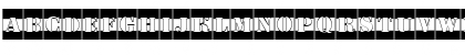 Download a_DodgerCmB&W Regular Font Uppercase Preview