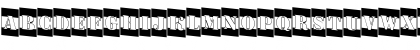 Download a_DodgerCmB&WDn Regular Font Uppercase Preview
