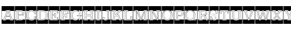 Download a_NoterCmB&W Regular Font Uppercase Preview