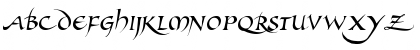 Download Allembert!" Regular Font Uppercase Preview