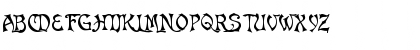 Download Asphodel!" Regular Font Uppercase Preview
