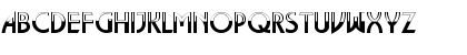 Download a_LancetB&W Regular Font Uppercase Preview