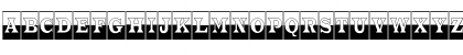 Download a_TrianglerCmB&W Regular Font Uppercase Preview