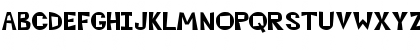 Download Beatsville Regular Font Uppercase Preview