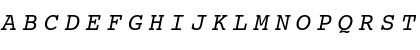 Download Courier SWA Italic Font