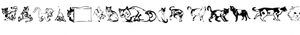 Download Dingbat Cats 2 Normal Font