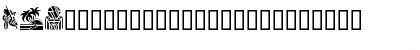 Download GE Art Deco Regular Font Uppercase Preview