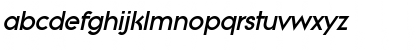 Download LitheExtrabold Italic Font Lowercase Preview