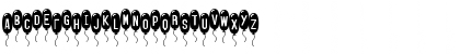 Download SF Balloons Thin Regular Font Lowercase Preview