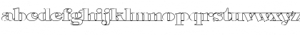 Download Tiffany-Heavy-Normal Hollow Regular Font