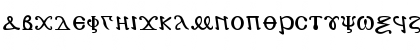 Download CopticAlphabet Regular Font