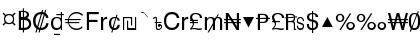 Download Currency Pi Regular Font