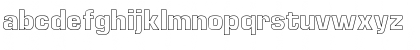 Download Euro TechnicBoldOutline Font