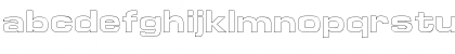 Download Euro TechnicExtBoldOutline Font