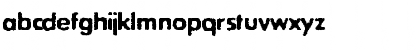 Download ExposureCTwoRough Regular Font Lowercase Preview