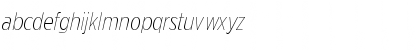 Download Gotham XNarrow Thin Italic Font