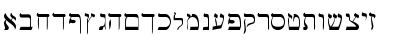 Download HebrewBasic Regular Font