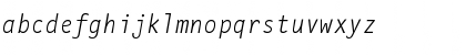 Download LetterGothicMono LightItalic Font