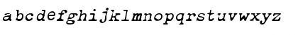 Download Obsolete Oblique Font